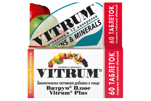Витрум® Плюс, таблетки, (Производитель: Eagle Nutritionals, Inc)